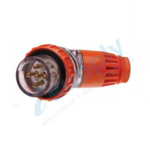 PULSET 3 Phase 5 Round Pin Angled Plug - 32Amp (IP/PLA3PH532)