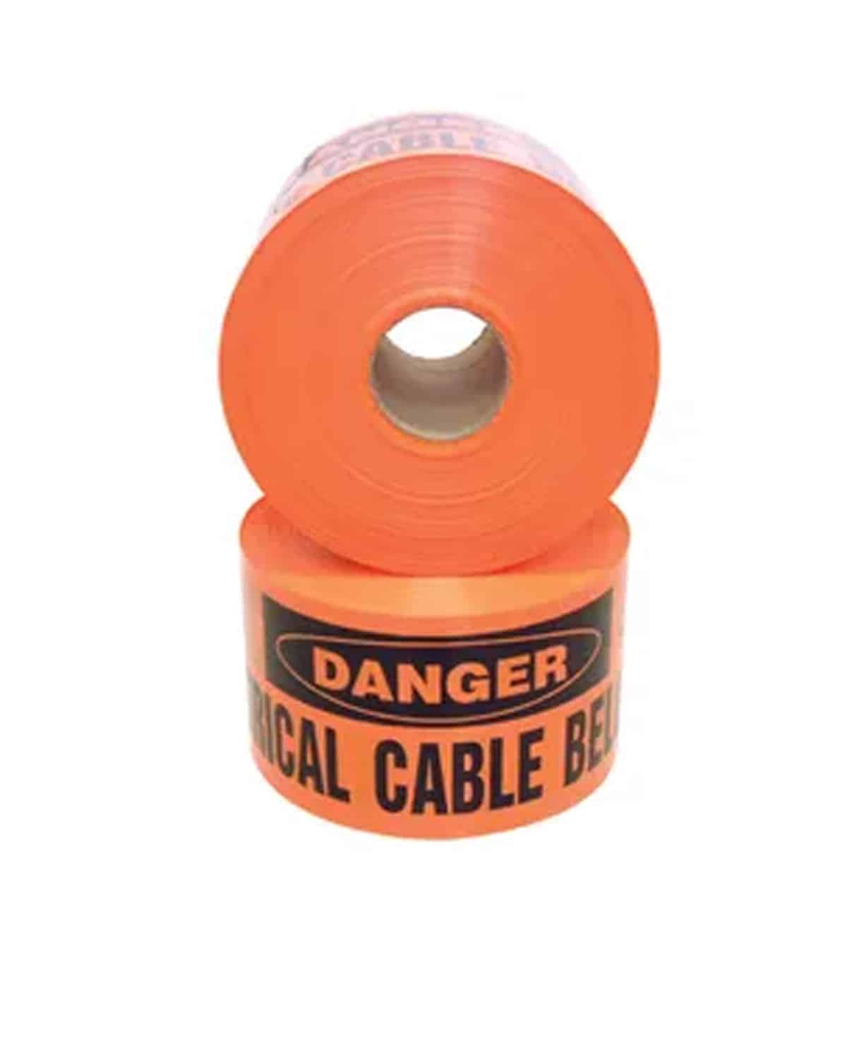 UNDERGROUND WARNING TAPE – SAFETY – ORANGE 250 metres U010015