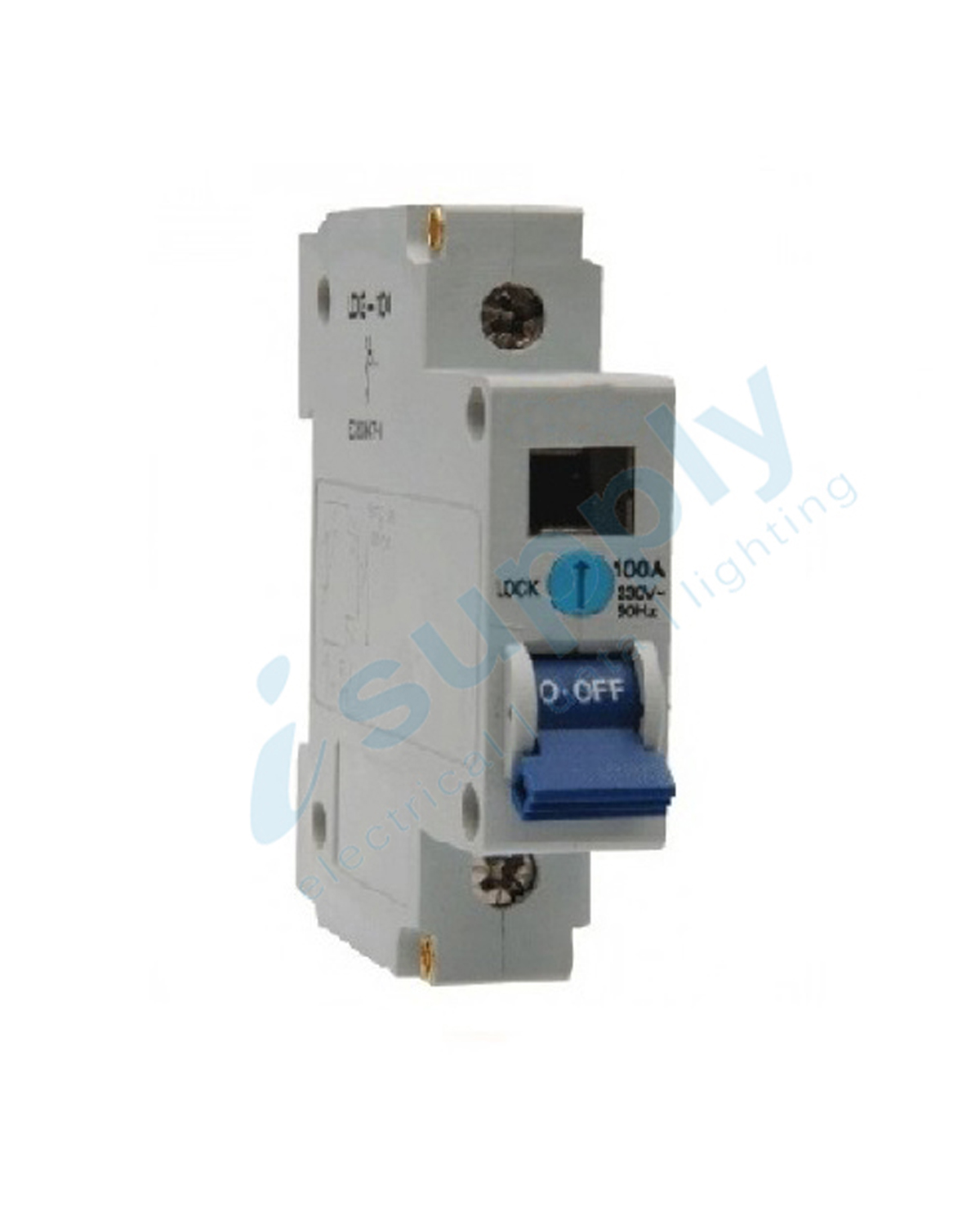 COMPLETE FLUSH MOUNTED DISTRIBUTION 24 POLE BOARD COMPLETE WITH SAFETY SWITCHES RCD