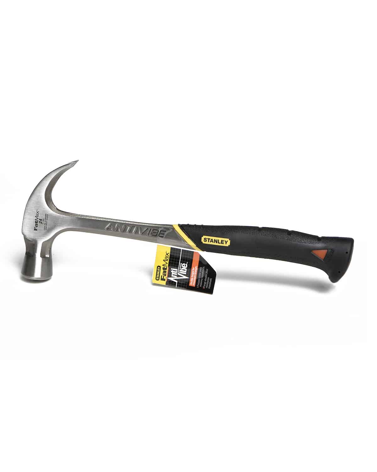 Stanley FatMax Antivibe All Steel Curved Claw Hammer 680g (24oz) 51-952 - Image 3