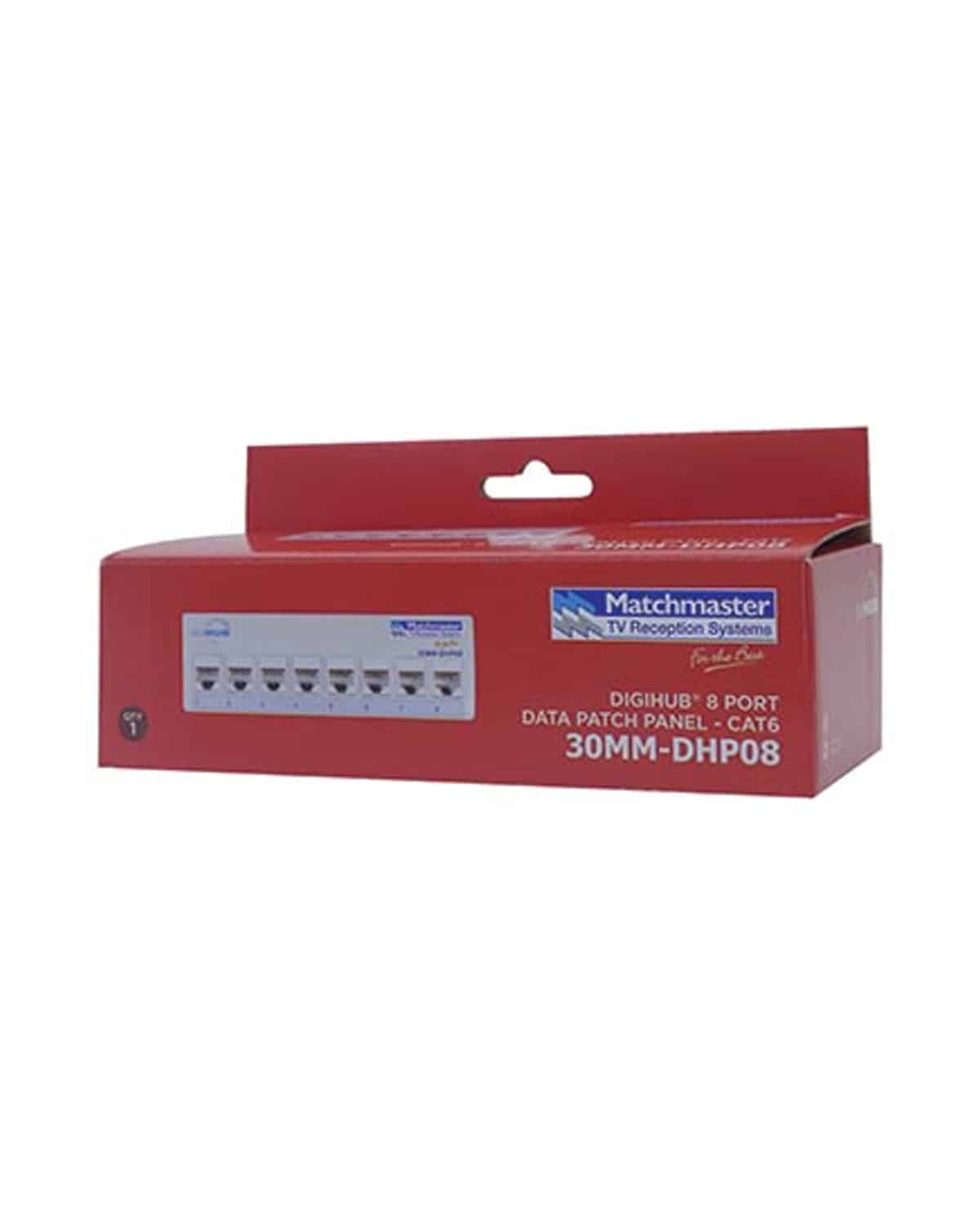 MATCHMASTER DATA PATCH PANEL FOR DIGIHUB : 30MM-DP808 - Image 2