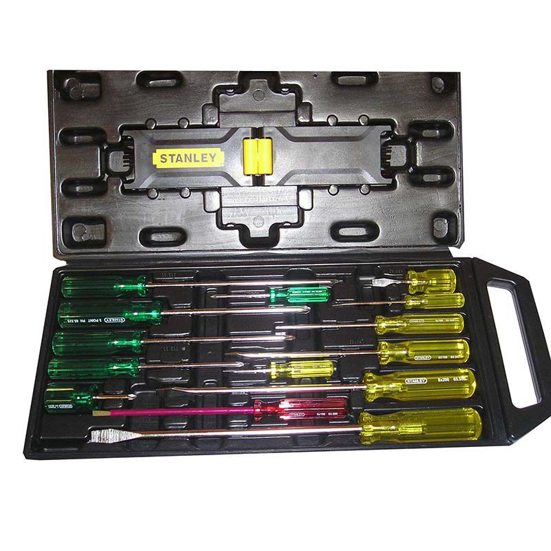 Stanley Screwdriver Set Acetate Handle 14 Piece 65-750 - Image 3