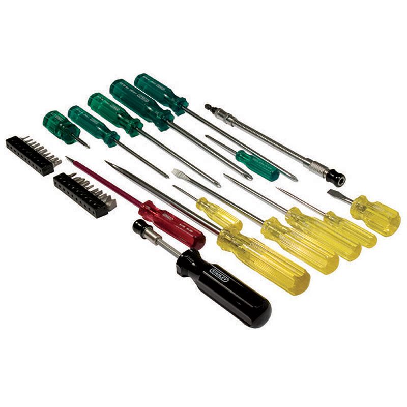 Stanley Screwdriver Set Acetate Handle 14 Piece 65-750 - Image 7