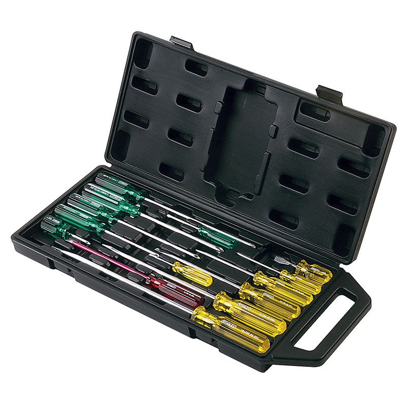 Stanley Screwdriver Set Acetate Handle 14 Piece 65-750 - Image 2