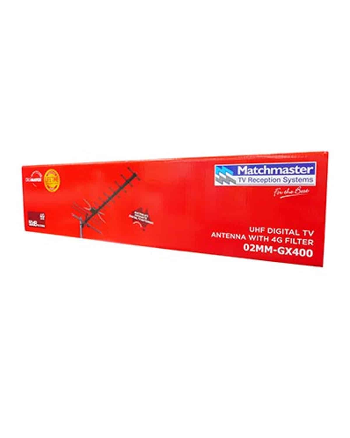 MATCHMASTER Digital TV Antenna 4G Filter UHF (28-51) 10 Elements 02MM-GX400P 5PK