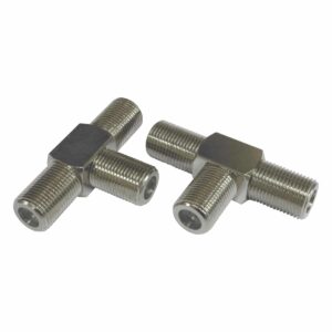 MATCHMASTER T PIECE (3 WAY) 'F' TYPE (5 Pack) : 08MM-A12