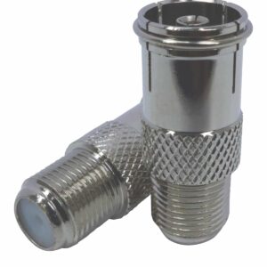 MATCHMASTER ADAPTOR 'F' FEMALE TO IEC (PAL) FEMALE  (20 Pack) : 08MM-A4