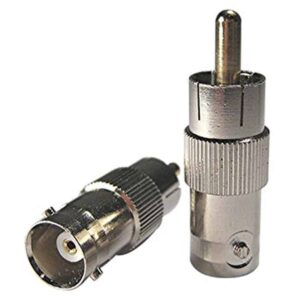 MATCHMASTER ADAPTOR RCA MALE TO BNC FEMALE (10 Pack) : 08MM-B7