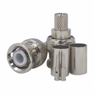 MATCHMASTER CONNECTOR RG6 BNC CRIMP TYPE (10 Pack) : 08MM-B9