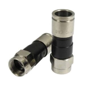 MATCHMASTER CONNECTOR RG6 DUAL/QUAD (50 Pack) : 08MM-EX6XLG
