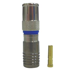 MATCHMASTER PAL FEMALE COMPRESSION CONNECTOR FOR RG6Q CABLE (25 Pack) : 08MM-HD6PF