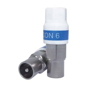 MATCHMASTER CONNECTOR RG6 IEC MALE SELF INSTALL (50 Pack) : 08MM-SI-IEC6Q