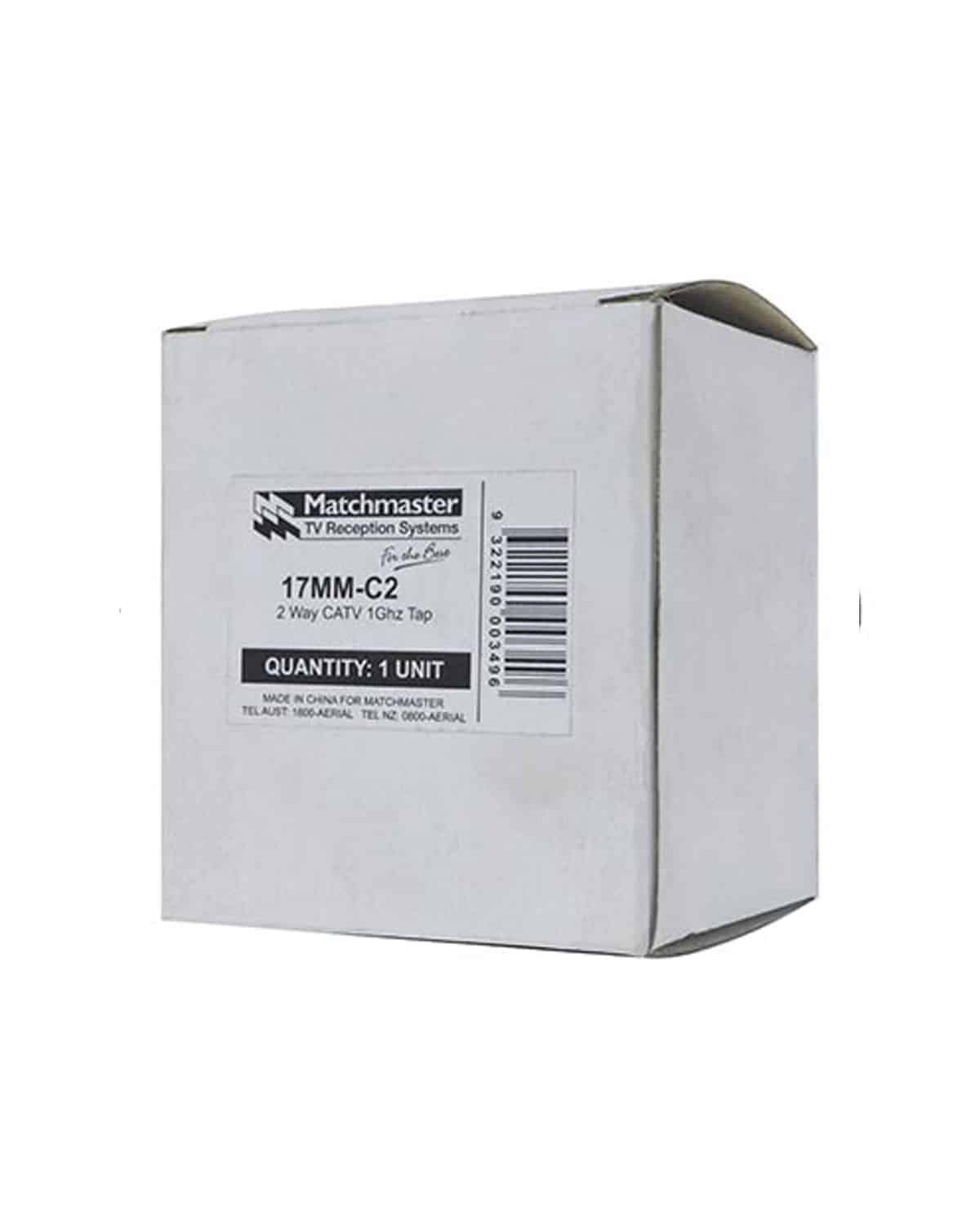 MATCHMASTER TAP CATV 1Ghz 2 WAY 26dB : 17MM-C226 - Image 2