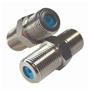 MATCHMASTER ADAPTOR 'F' FEMALE-FEMALE 3GHZ >20DB RL (20 Pack) : 18MM-F813G