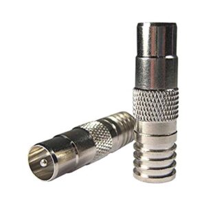MATCHMASTER CONNECTOR RG6 IEC MALE HANG SELL 10PK : DA-P2H