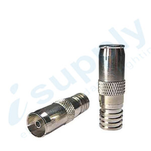 MATCHMASTER Connector RG6 IEC (PAL) Male Crimp (10 Pack) DA-P2H