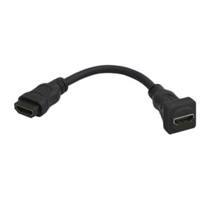 MATCHMASTER INSERT HDMI-HDMI TO SUIT BK WALL PLATES - 10PK : 05MM-WA09B