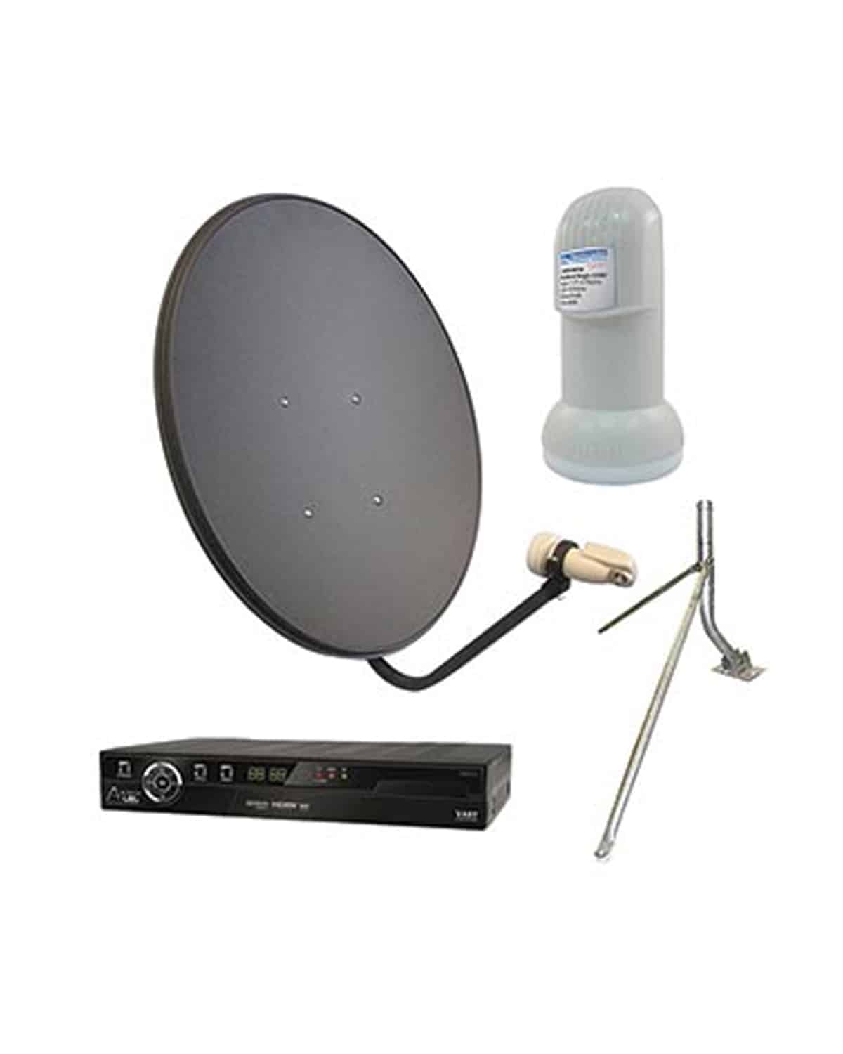MATCHMASTER 65cm Satellite Kit Including Dish LNB Mount & Vast STB 13MM-65LNBVAS