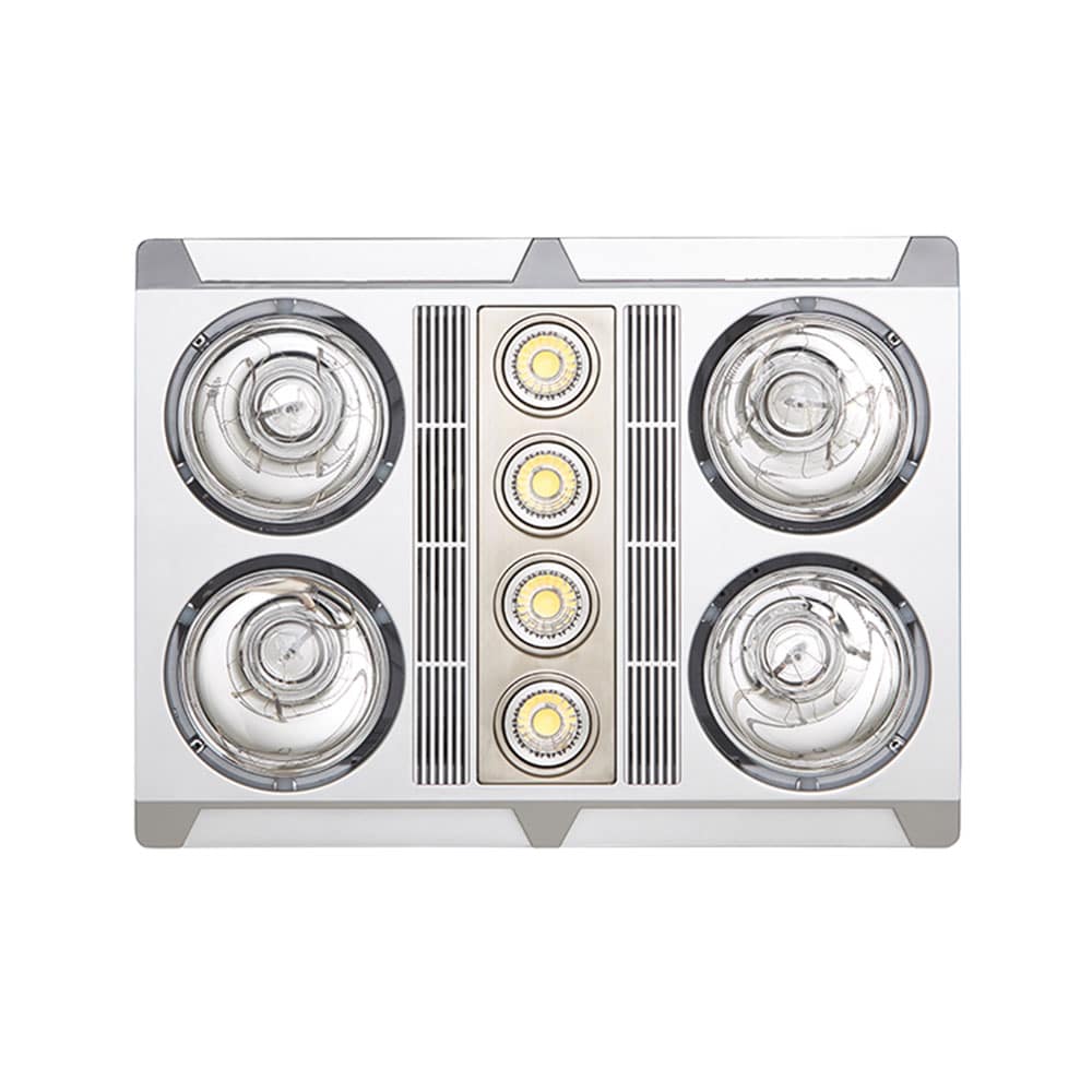 Martec Profile Plus LED 4 Heat 3 in 1 Bathroom Heater Exhaust Fan White MBHP4LW - Image 2