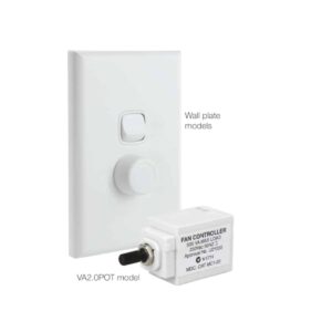 FANTECH 2 amp 1 phase speed controller VA2.0