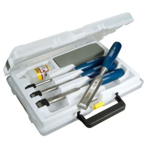 Stanley Chisel Set Oil & Stone 6 Piece STA0-16-130