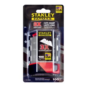 Stanley Fatmax Blades Utility 100 Pack 11-700A