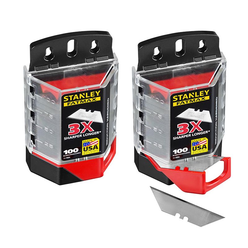 Stanley Fatmax Blades Utility 100 Pack 11-700A - Image 2