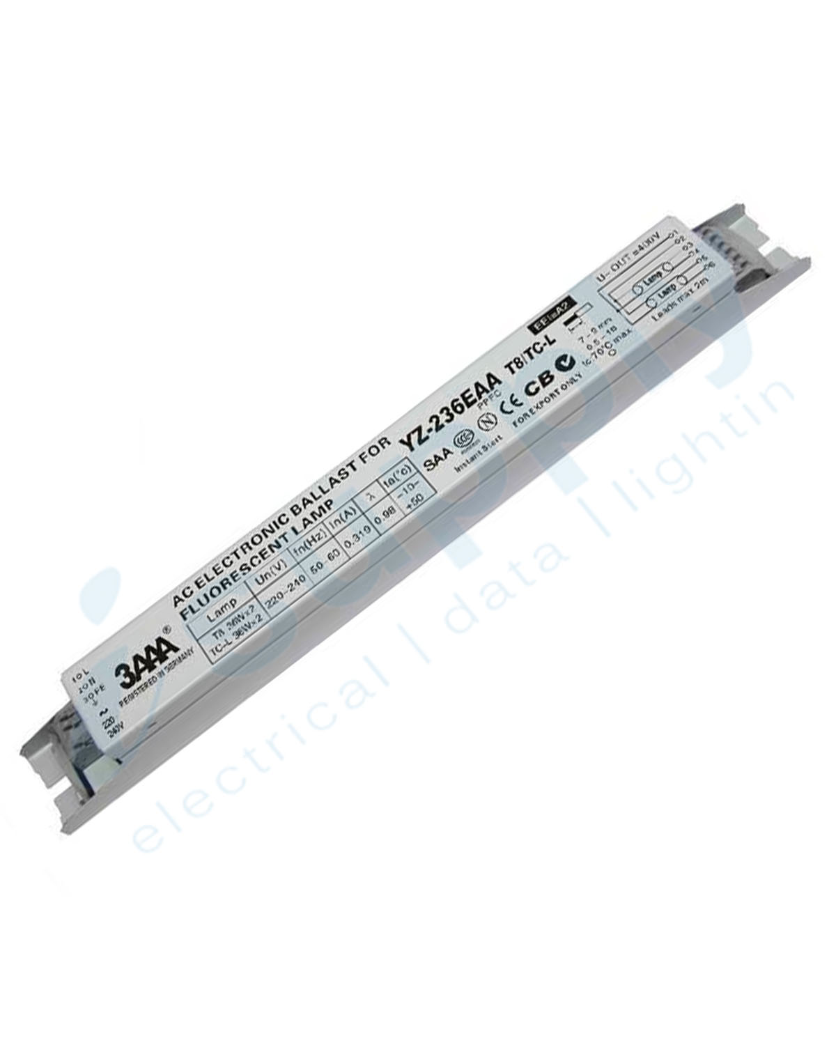 Electronic Ballast 2 x 36W for T8 Fluorescent Tube Lamp - Image 3
