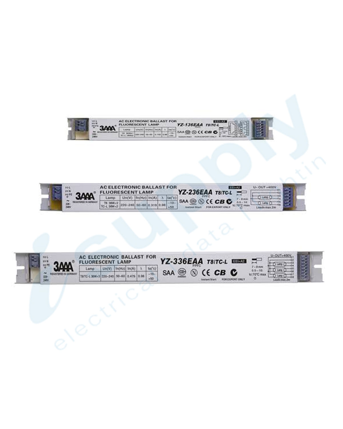 Electronic Ballast 2 x 36W for T8 Fluorescent Tube Lamp - Image 2