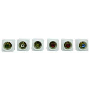 MATCHMASTER RCA - RCA WALL PLATE INSERT 6PC : 05MM-WA08