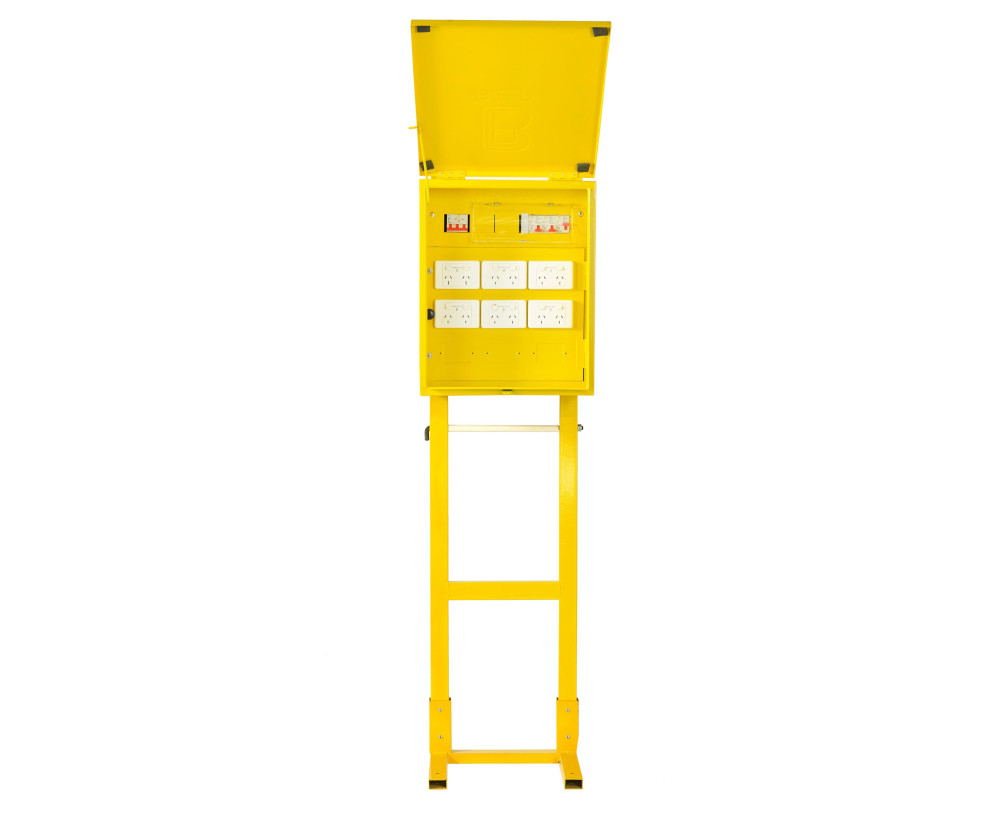 40 Amp Single Phase Temporary Meter box 445W x 1840H x 680D BEP40A1PWSTAND
