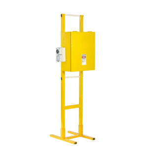 40 amp Three Phase Portable Temporary Meter Box 445W x 1840H x 680D BEP40A3PWSTAND
