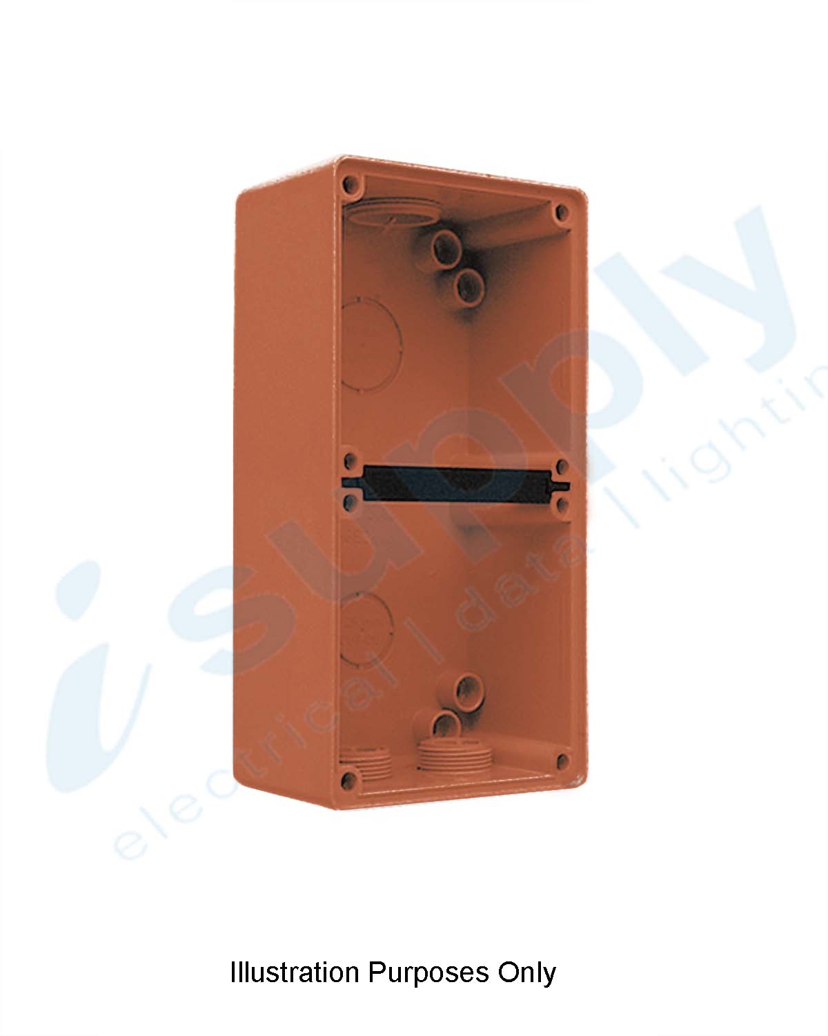 PULSET 2 Way/Gang Deep Mounting Enclosure - RO (IP/G3E/RO)