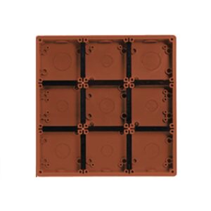 PULSET 9 Way/Gang Deep Mounting Enclosure - RO (IP/G9E/RO)