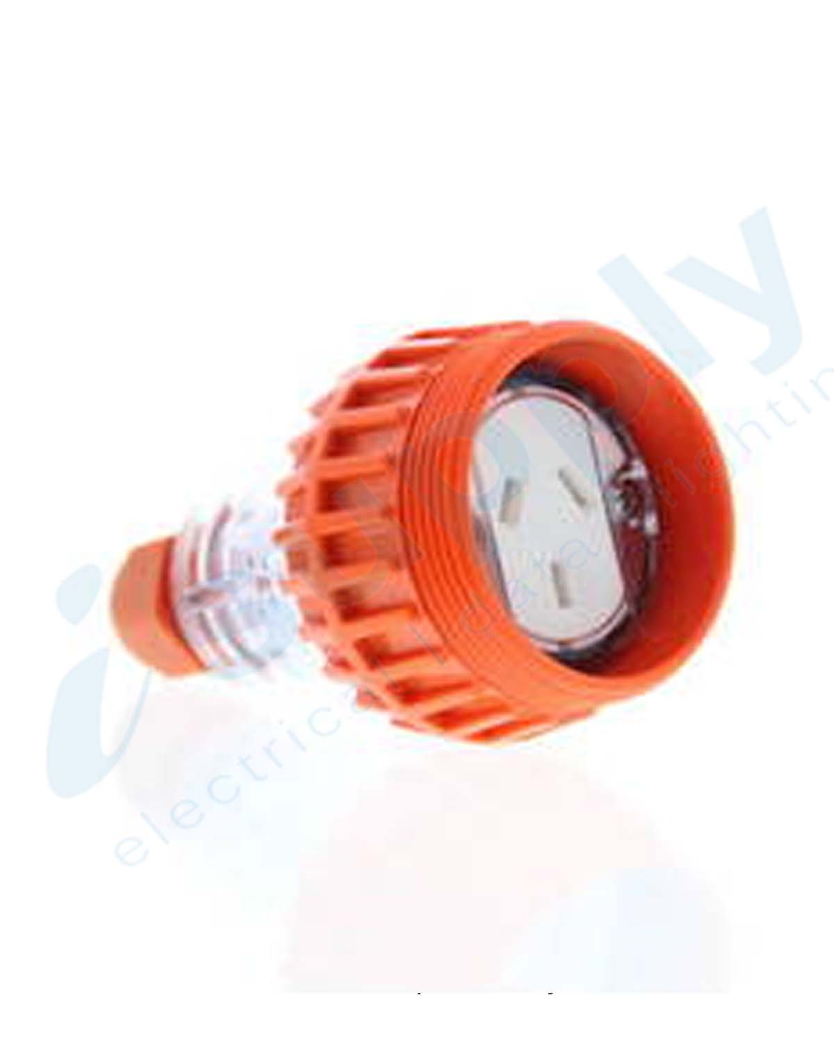 PULSET 3 Flat Pin Extension Socket - 10Amp (IP/SCO1P10F)