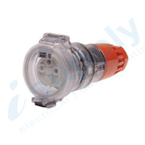 PULSET 3 Round Pin Extension Socket - 20 Amp (IP/SCO3P20R)
