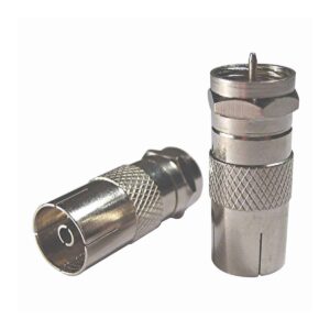 MATCHMASTER F' FEMALE TO PAL FEMALE ADAPTOR (2PK) : DA-A32