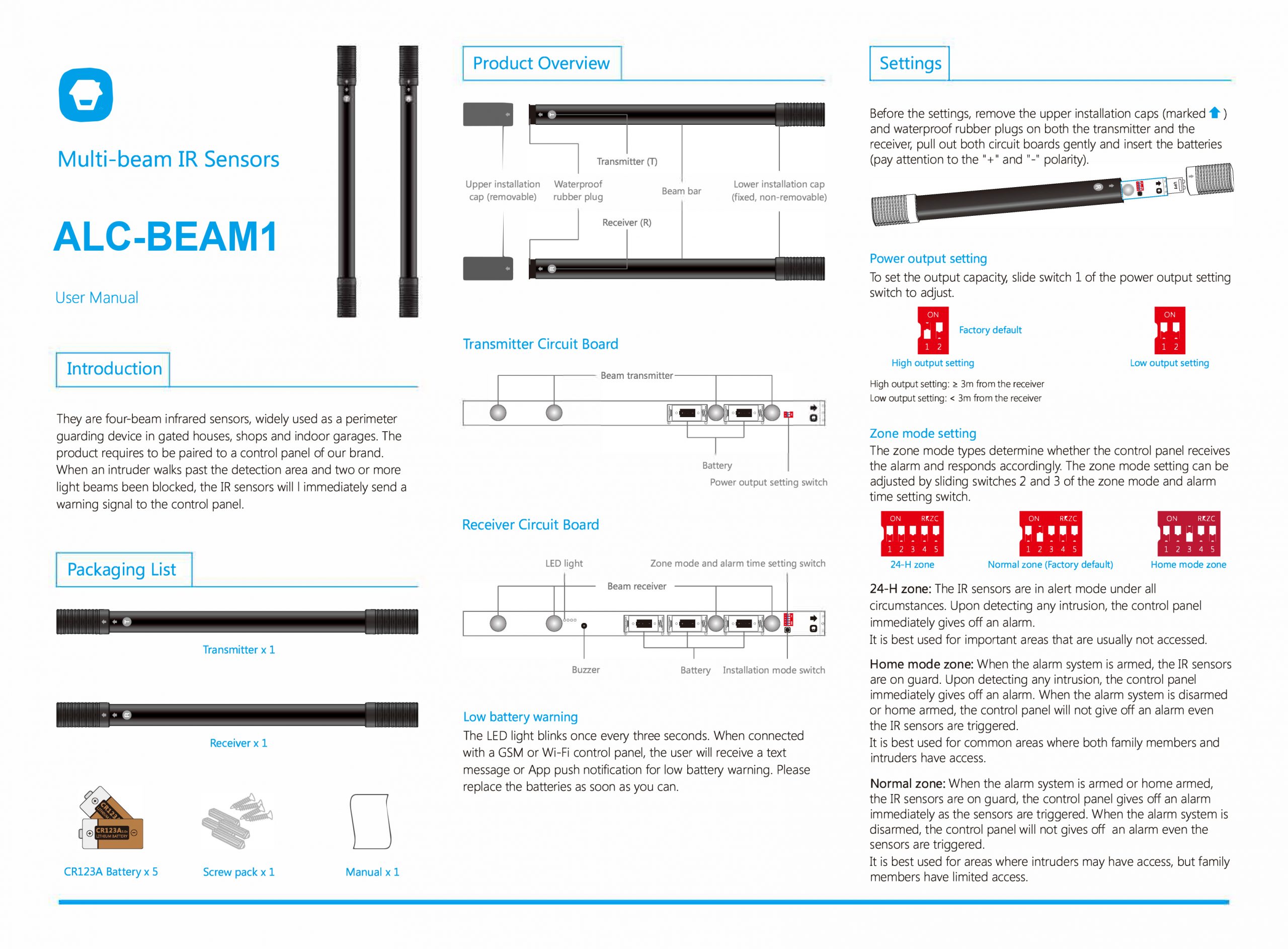 Watchguard Watchguard 2020 Wireless IR Multi-Beam Sensor ALC-BEAM1 - Image 2