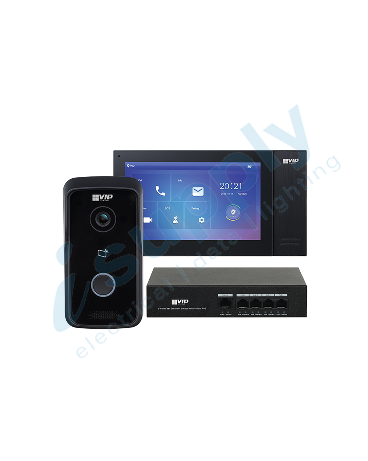 VIP Vision Complete Residential IP Intercom Kit (J Series) INTIPRKITJ