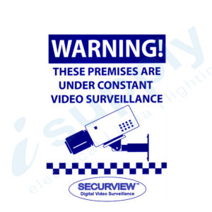 Securview Securview CCTV Warning Sign A3 Size VSA24A3