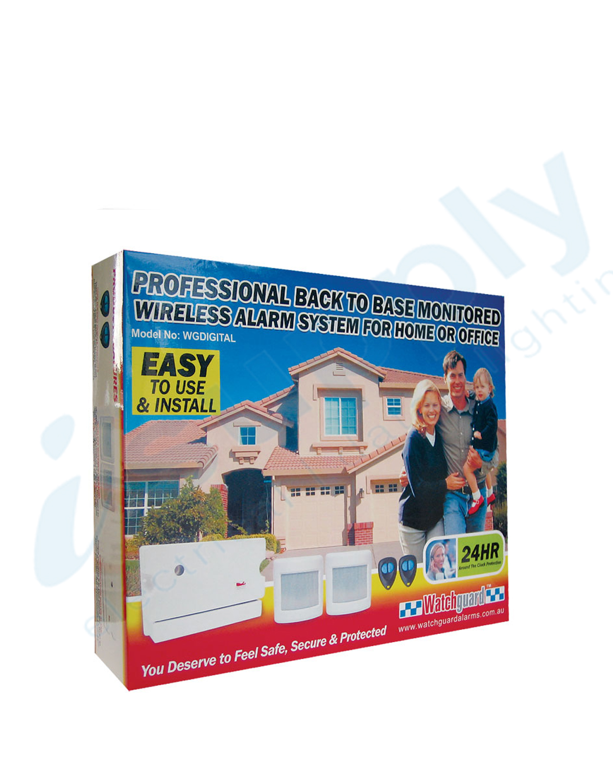 Watchguard Professional Grade Monitored Wireless Alarm System Home or Office WGDIGITAL - Image 2