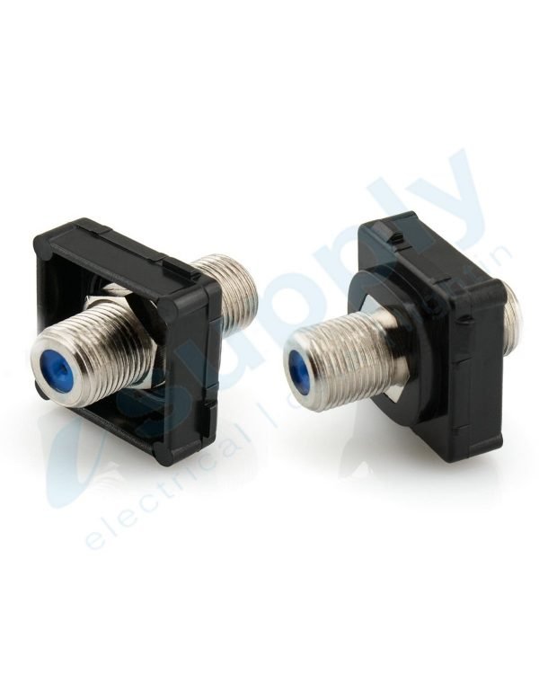 1 x CLIPSAL Compatible Outlet Mech Insert Mechanism F-Type Pay TV BLACK - Image 3