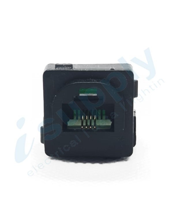 CLIPSAL Compatible Outlet Mech Insert Telephone Mechanism RJ11 BLACK - Image 4