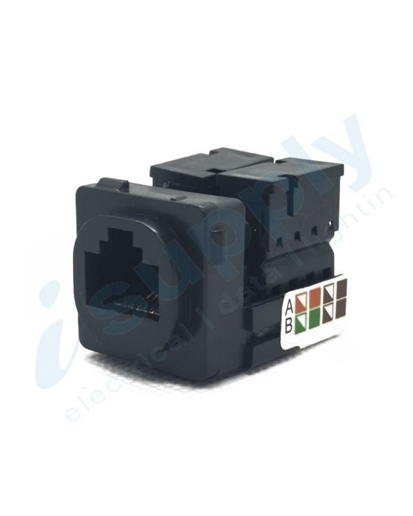 1 x CLIPSAL Compatible Outlet Mech Insert Mechanism F-Type Pay TV BLACK