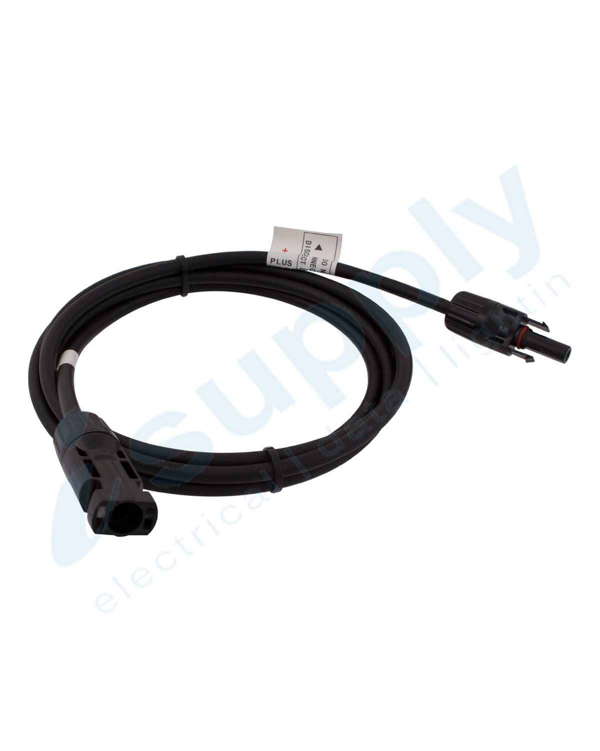 CABAC MC4 SOLAR CABLE 4MM M/F PLUGS 5M SCMC4-5M