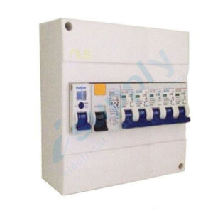 COMPLETE 8 pole Garage Surface Loaded Combination Switchboard Enclosure Circuit Breaker