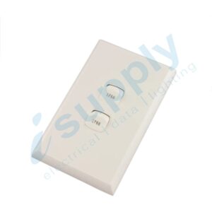 Transco 2 Gang Wall Switch WEATHERPROOF IP66 Rated S2WP