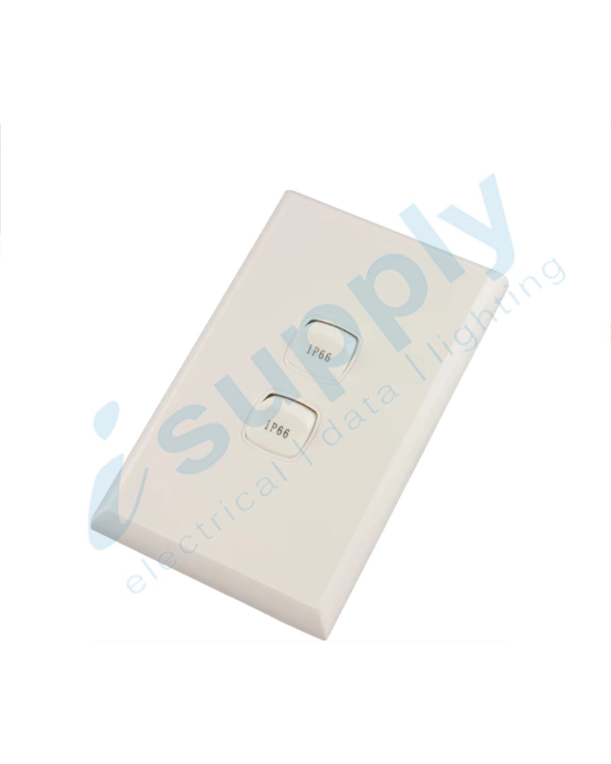 Transco 2 Gang Wall Switch WEATHERPROOF IP66 Rated S2WP