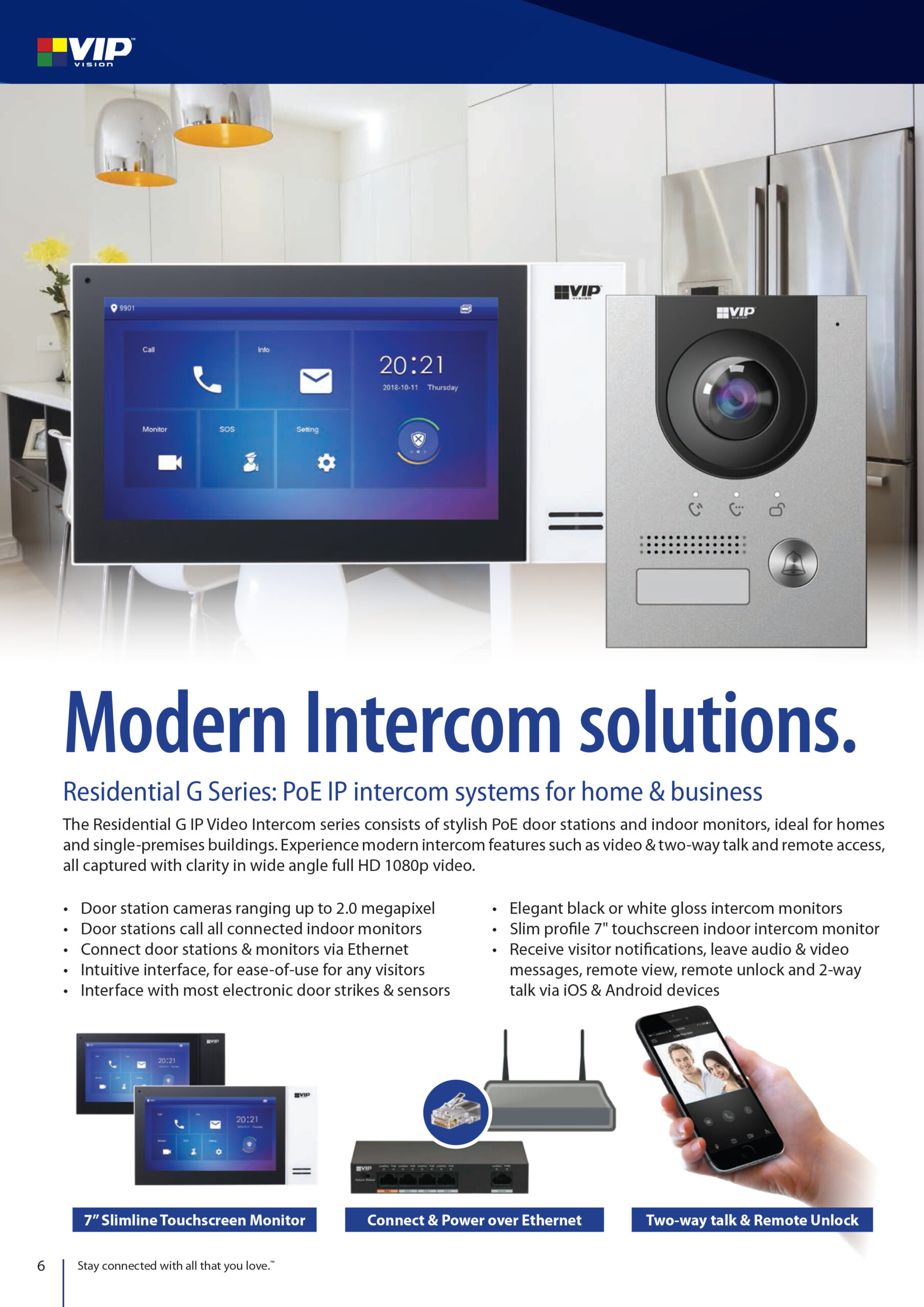 VIP Vision Complete Residential IP Intercom Kit (G Series) INTIPRKITG - Image 7