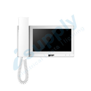 VIP Residential IP Intercom Monitor with Handset (White) INTIPMONDWH